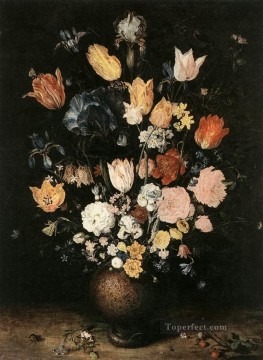 クラシックフラワー Painting - 花の花束 ヤン ブリューゲル ザ エルダー 花